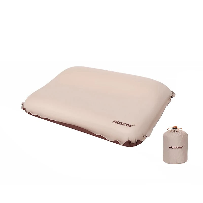 Portable Self-Inflating Camping Pillow - 3D Ultralight Compact Travel Neck Pillow for Outdoor Sleeping, EP066