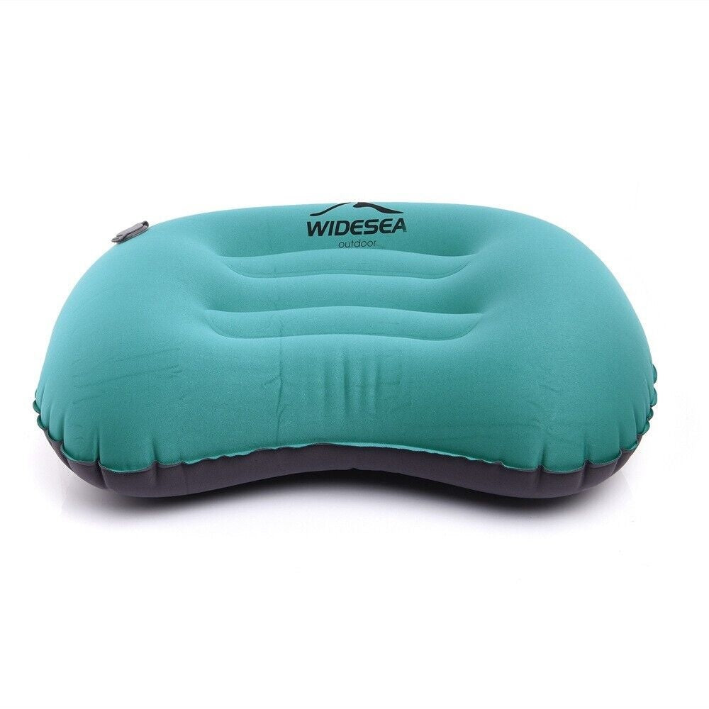 Portable Inflatable Camping Pillow - Foldable Air Cushion for Outdoor Sleeping, EP072