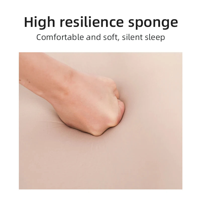 Portable Self-Inflating Camping Pillow - 3D Ultralight Compact Travel Neck Pillow for Outdoor Sleeping, EP066