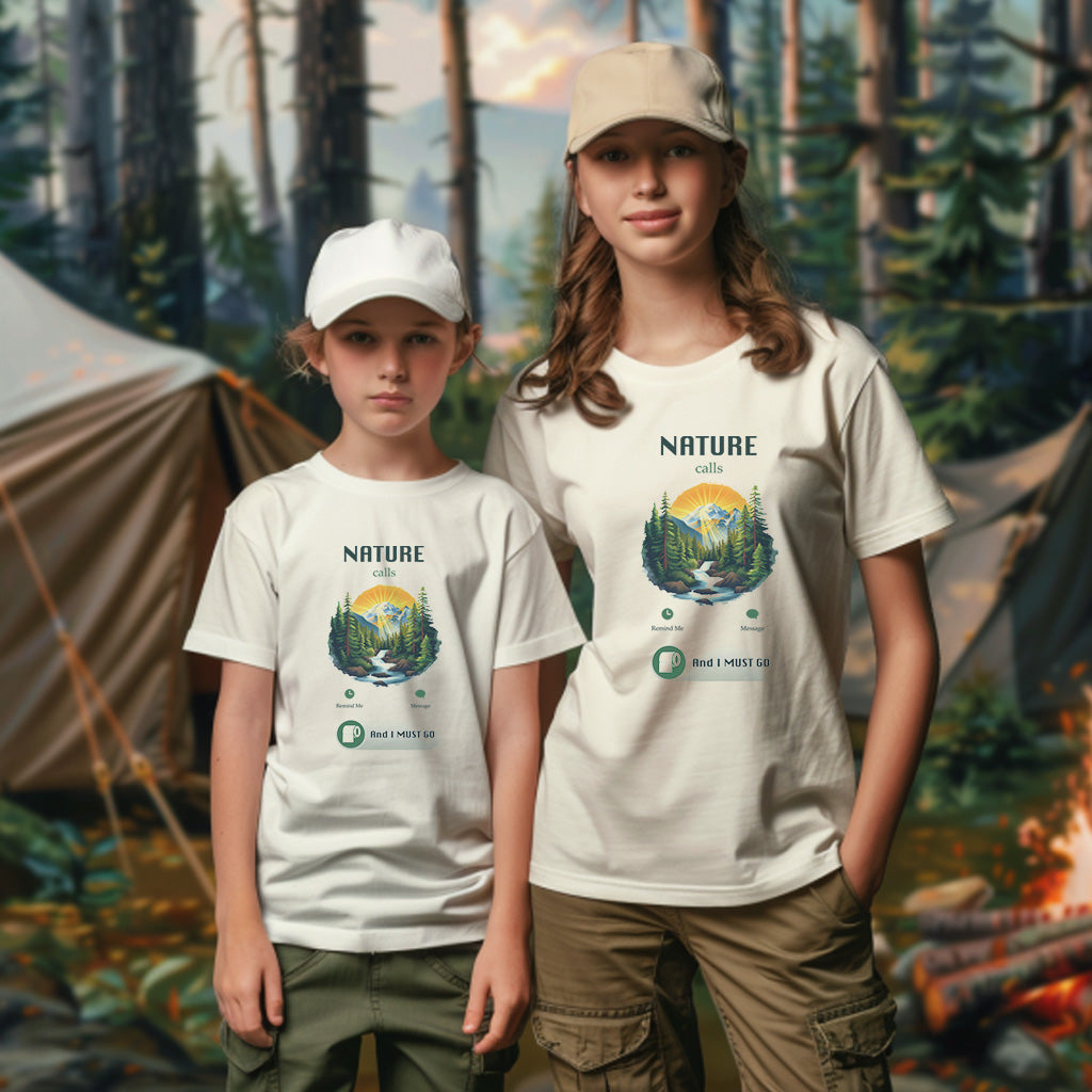 Unisex Camping T-Shirt, Outdoor Adventure Graphic Tee for Men and Women CAM005
