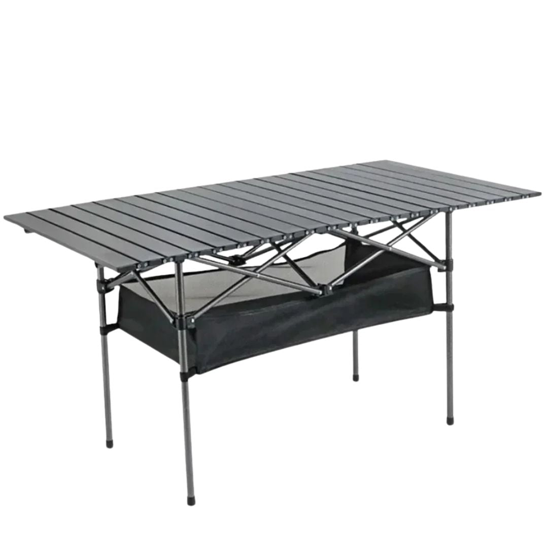 Portable Folding Picnic Table - Lightweight Long Table for Easy Carrying for Camping, Outdoor, EP043