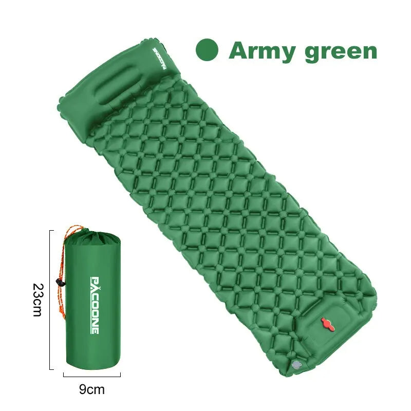 Ultralight Inflatable Camping Mattress with Pillows - Perfect for Camping and Outdoor Adventures, EP062