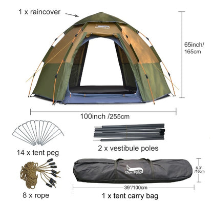 Pop-up Automatic Camping Tent - 2 Color