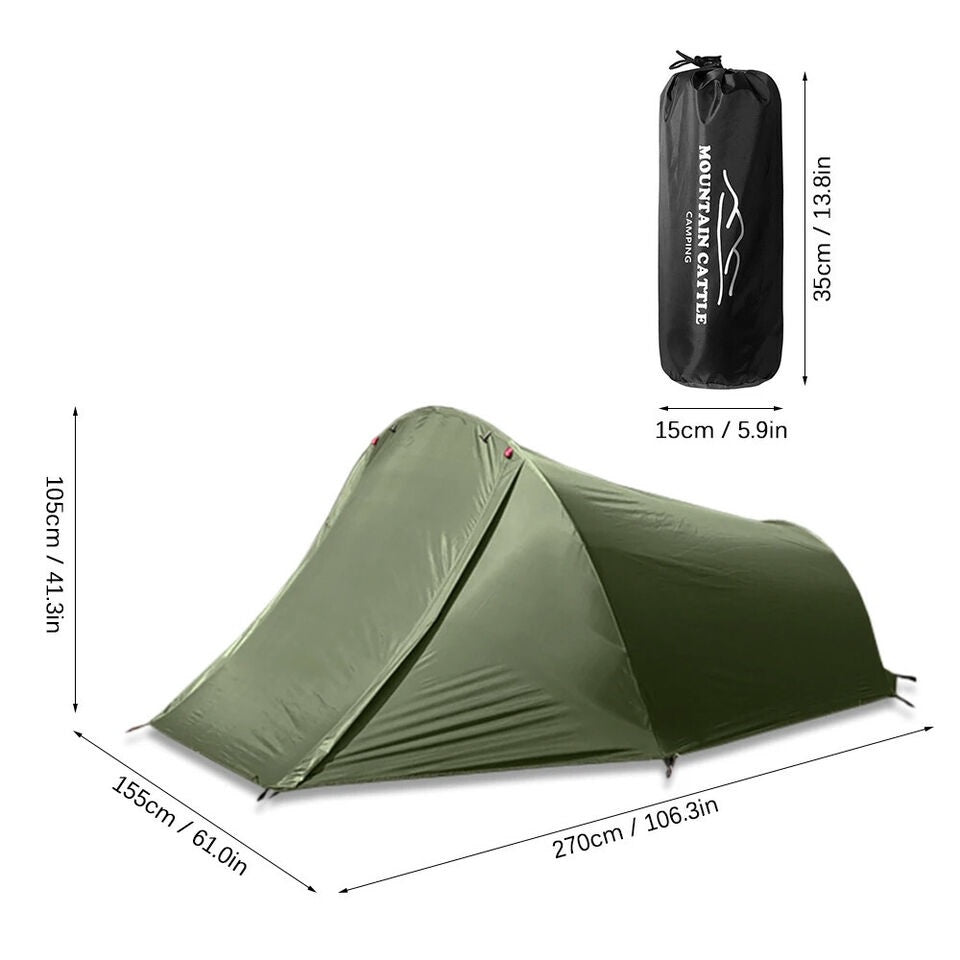 Portable And Waterproof 2-Person Camping Tent