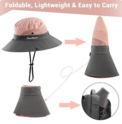 Foldable UV Protection Sun Hats For Women