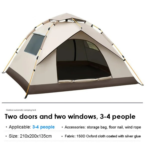 Automatic Camping Tent 3-4 People