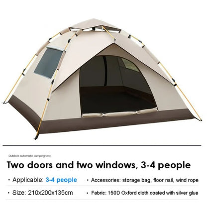 Automatic Camping Tent 3-4 People