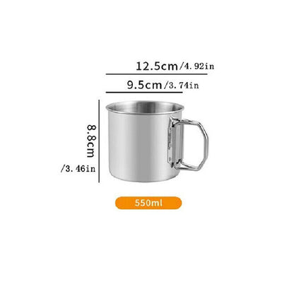 Folding Handle Cup 500ml