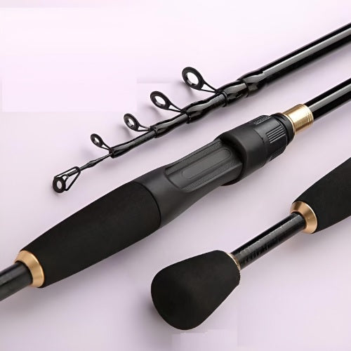 Portable Retractable Rod - Carbon Upturned Fishing Rod