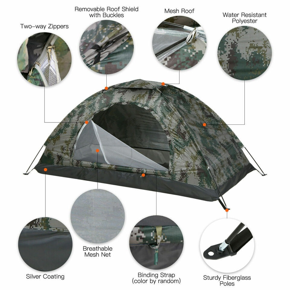 Ultralight And Portable Camping Tent For 2 Persons