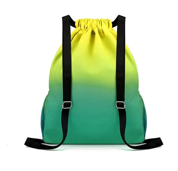 Waterproof Nylon Bundle Pocket Backpack, EP012