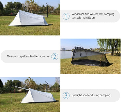 Portable And Waterproof 2-Person Camping Tent