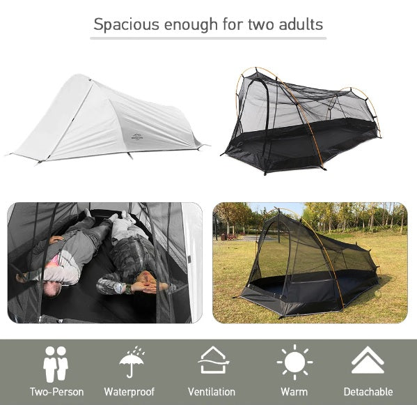 Portable And Waterproof 2-Person Camping Tent