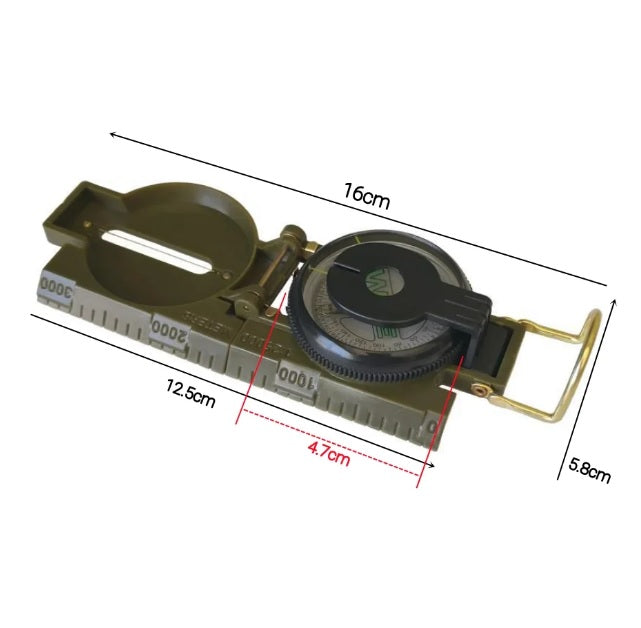 2023 New Portable Folding Compass