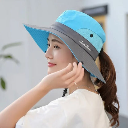 Foldable UV Protection Sun Hats For Women