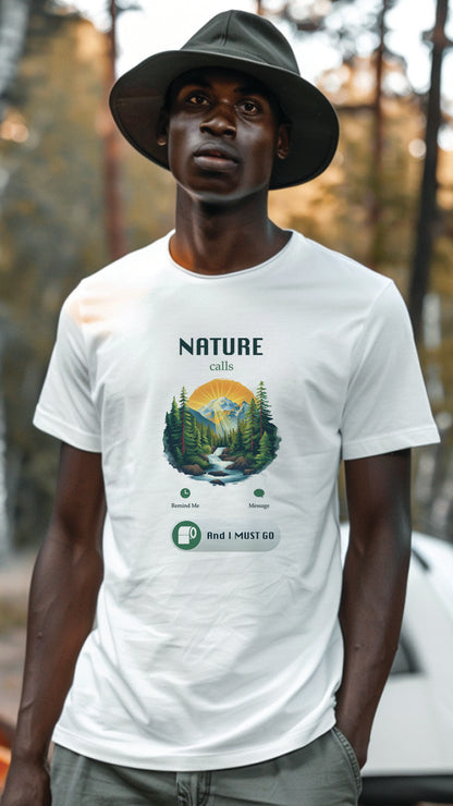 Unisex Camping T-Shirt, Outdoor Adventure Graphic Tee for Men and Women CAM005