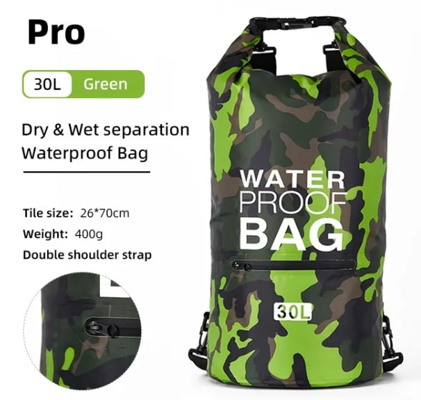 30L Drawstring Backpacks - Convenient Dry Bags and Portable Pouches, EP017