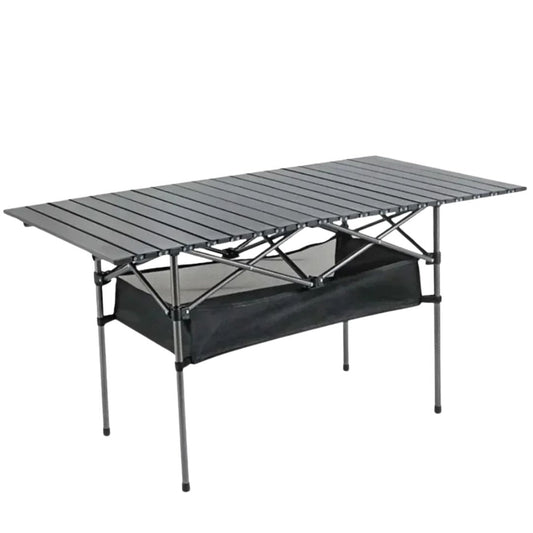 Portable Folding Picnic Table - Lightweight Long Table for Easy Carrying for Camping, Outdoor