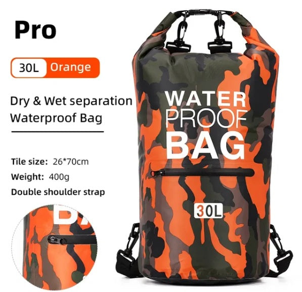 30L Drawstring Backpacks - Convenient Dry Bags and Portable Pouches, EP017