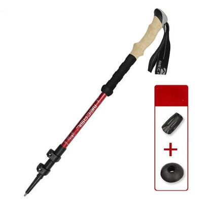 1 Pcs 135cm Aluminum Anti-Shock Walking Stick